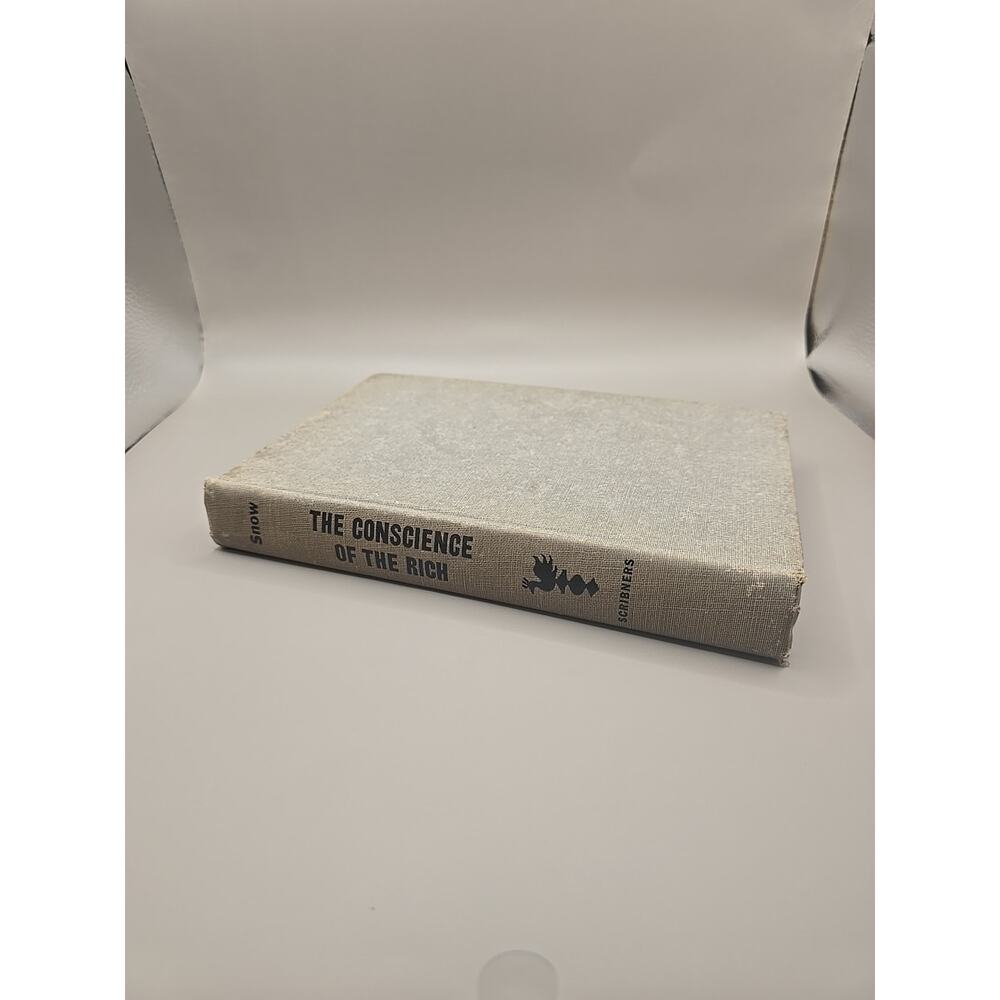 The Conscience of the Rich By‎ C.P. SNOW. Scribner HB 1958